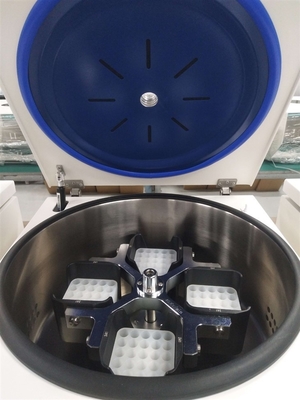 4x750ml Большой вместимости высокоскоростной центрифуги столешницы 21000 вращений в минуту